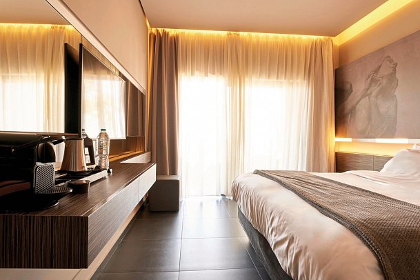 NEMA Design Hotel & Spa - Wohnbeispiel Doppelzimmer Deluxe Gartenblick (Zimmercodierung DDG)