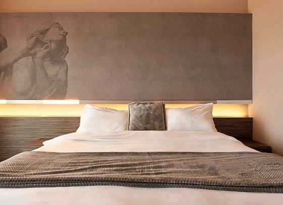NEMA Design Hotel & Spa - Wohnbeispiel Doppelzimmer Komfort Gartenblick (Zimmercodierung DFG)