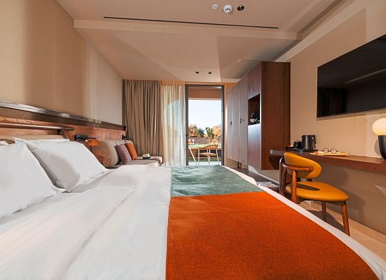 Anissa Oasis Beach Hotel - Wohnbeispiel Doppelzimmer Superior Gartenblick (Zimmercodierung DSG)