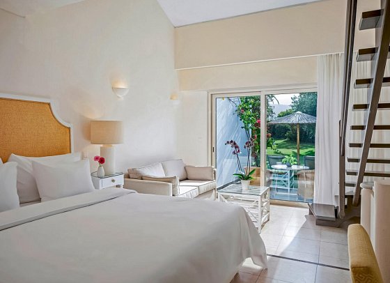 Grecotel Creta Palace - Wohnbeispiel Maisonette Gartenblick (Zimmercodierung MBG)