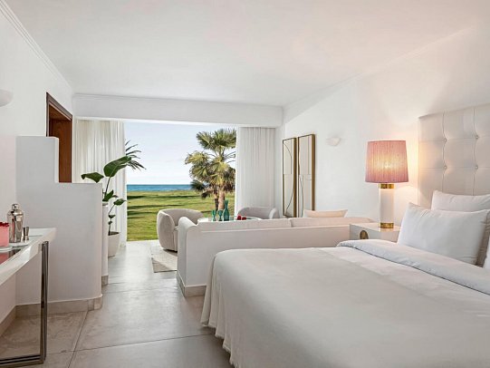 Grecotel Creta Palace - Wohnbeispiel Palace Bungalowsuite für Familien seitlicher Meerblick (Zimmercodierung BI5)