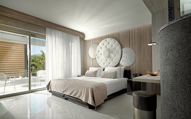 Nautilux Rethymno by Mage Hotels - Wohnbeispiel Doppelzimmer Verdant Gartenblick (Zimmercodierung D1G)
