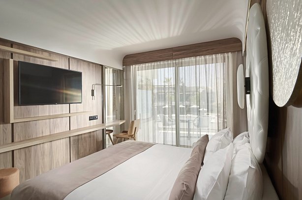 Nautilux Rethymno by Mage Hotels - Wohnbeispiel Doppelzimmer Classic Meerblick (Zimmercodierung D1M)