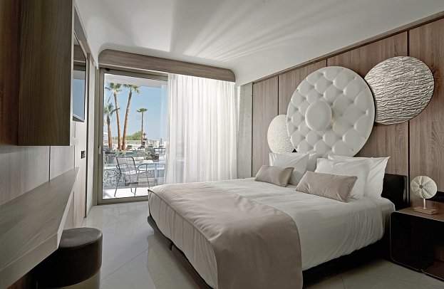 Nautilux Rethymno by Mage Hotels - Wohnbeispiel Doppelzimmer Superior Poolblick Plunge Pool (Zimmercodierung DSP)