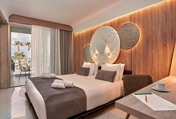 Nautilux Rethymno by Mage Hotels - Wohnbeispiel Maisonette mit Hot Tub Meerblick (Zimmercodierung MBM)