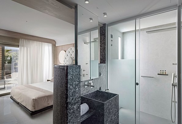Nautilux Rethymno by Mage Hotels - Wohnbeispiel Maisonette mit Hot Tub Meerblick (Zimmercodierung MBM)