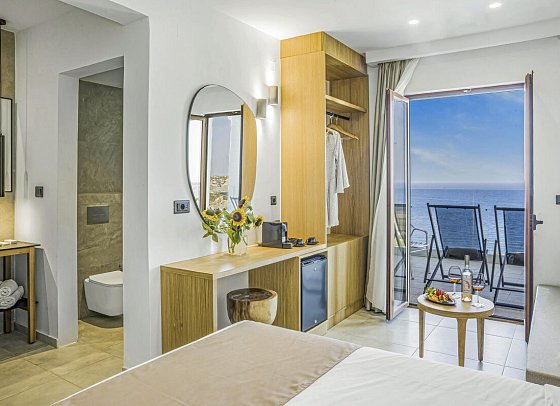 Panorama Village - Wohnbeispiel Doppelzimmer Superior Elegant Meerblick (Zimmercodierung D1M)