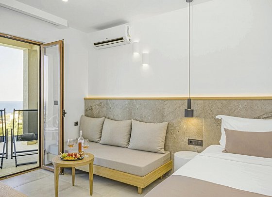 Panorama Village - Wohnbeispiel Doppelzimmer Superior Elegant Meerblick (Zimmercodierung DB1)