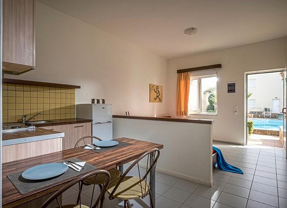 Meropi Hotel & Apartments - Wohnbeispiel Apartement (Zimmercodierung AB1)