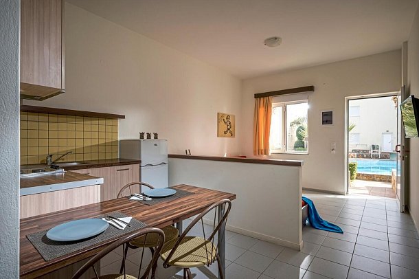 Meropi Hotel & Apartments - Wohnbeispiel Apartement (Zimmercodierung AB1)