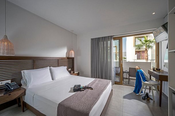 Meropi Hotel & Apartments - Wohnbeispiel Doppelzimmer Superior (Zimmercodierung DS1)