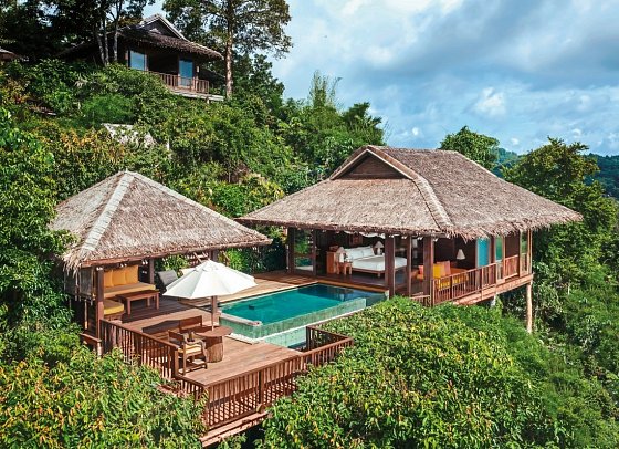 Six Senses Yao Noi - Wohnbeispiel Ocean Panorama Pool Villa (Zimmercodierung VD3)