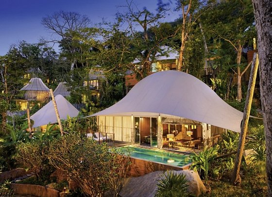 Keemala - Wohnbeispiel Tent Pool Villa (Zimmercodierung VB1)