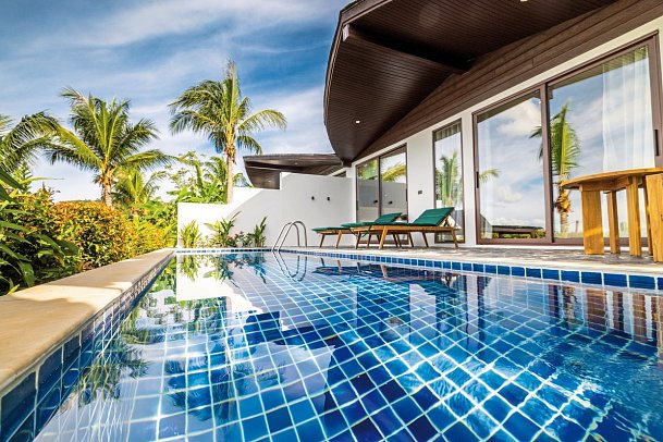 Barceló Coconut Island - Wohnbeispiel LUX 2 Bedroom Seaview Pool Villa (Zimmercodierung VX2)