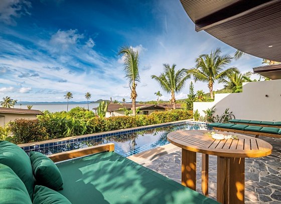 Barceló Coconut Island - Wohnbeispiel LUX 2 Bedroom Seaview Pool Villa (Zimmercodierung VX2)