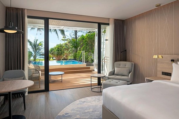 Radisson Blu Resort, Phuket Mai Khao Beach - Wohnbeispiel Superior Ocean Front with Pool (Zimmercodierung USQ)