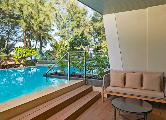 Radisson Blu Resort, Phuket Mai Khao Beach - Wohnbeispiel Premium Ocean Front Pool Access (Zimmercodierung UMQ)