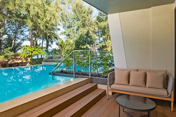 Radisson Blu Resort, Phuket Mai Khao Beach - Wohnbeispiel Premium Ocean Front Pool Access (Zimmercodierung UMQ)