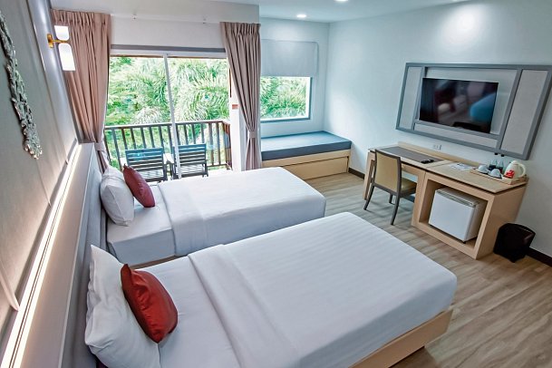 Duangjitt Resort & Spa - Wohnbeispiel Deluxe Garden Wing (Zimmercodierung UD1)