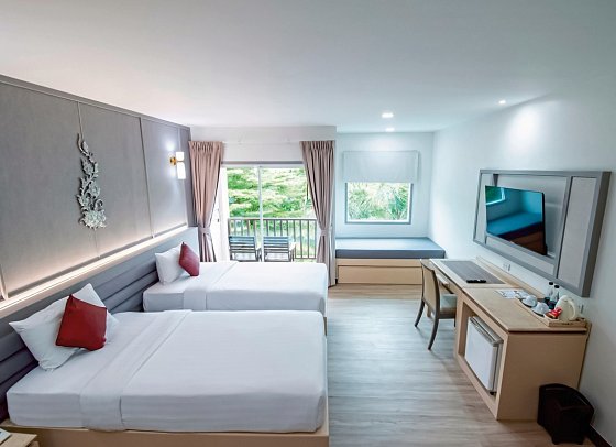 Duangjitt Resort & Spa - Wohnbeispiel Deluxe Garden Wing (Zimmercodierung UD1)