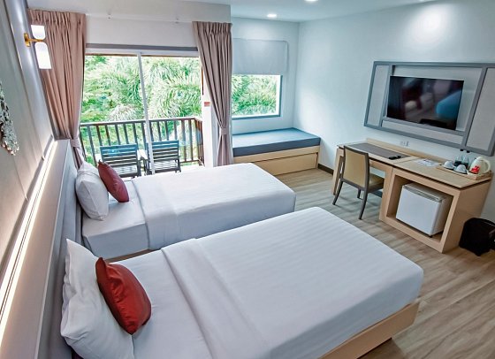 Duangjitt Resort & Spa - Wohnbeispiel Deluxe Garden Wing (Zimmercodierung UD1)