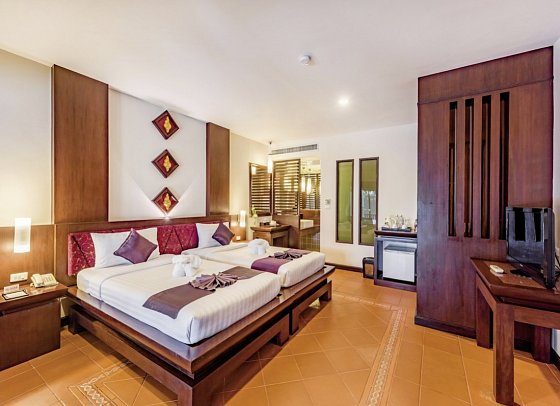 Duangjitt Resort & Spa - Wohnbeispiel Deluxe Bungalow (Zimmercodierung BD1)