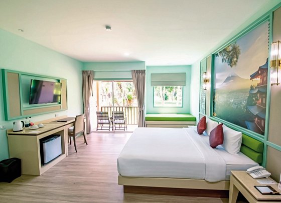 Duangjitt Resort & Spa - Wohnbeispiel Deluxe Garden Wing (Zimmercodierung UD1)
