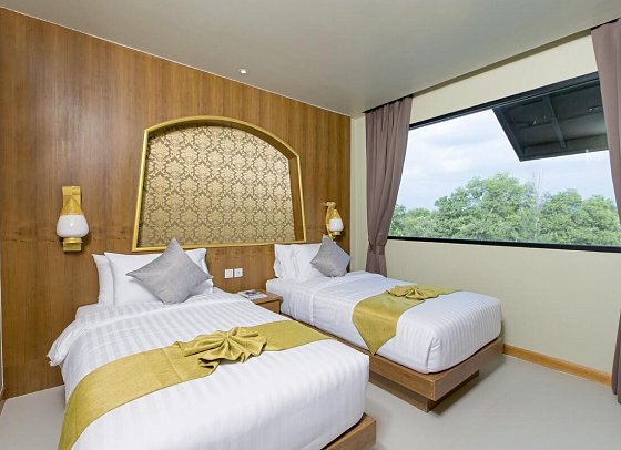 Maikhao Palm Beach Resort - Wohnbeispiel Deluxe Family (Zimmercodierung FD1)
