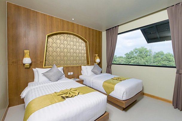 Maikhao Palm Beach Resort - Wohnbeispiel Deluxe Family (Zimmercodierung FD1)