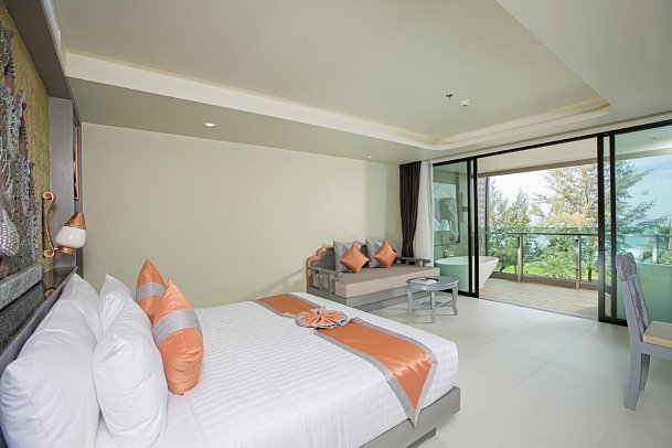 Maikhao Palm Beach Resort - Wohnbeispiel Deluxe Sea View (Zimmercodierung UDM)