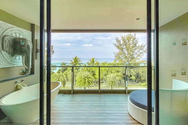 Maikhao Palm Beach Resort - Wohnbeispiel Deluxe Sea View (Zimmercodierung UDM)