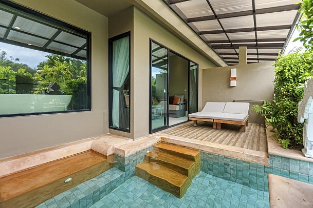 Maikhao Palm Beach Resort - Wohnbeispiel Deluxe Pool Access (Zimmercodierung UDQ)