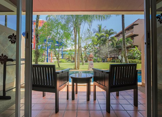 Phuket Orchid Resort - Wohnbeispiel Pool Access (Zimmercodierung UBQ)