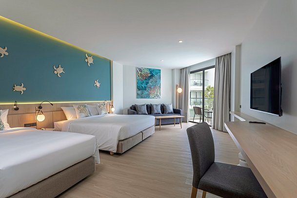 Phuket Emerald Beach Resort - Wohnbeispiel Family Pool View (Zimmercodierung FBP)