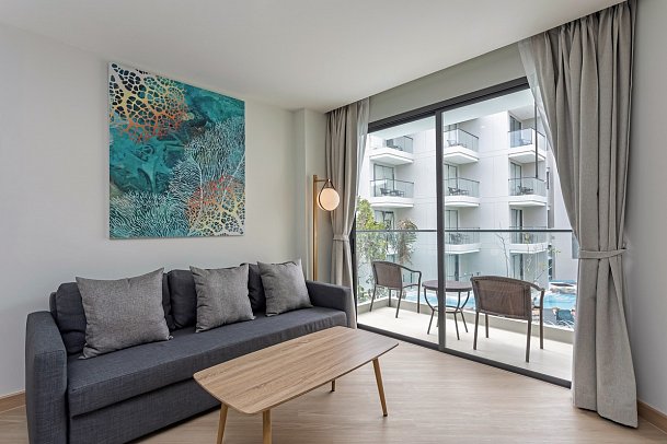 Phuket Emerald Beach Resort - Wohnbeispiel Family Pool View (Zimmercodierung FBP)