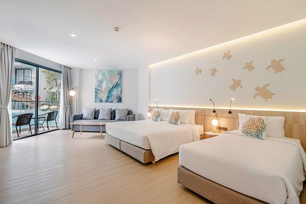 Phuket Emerald Beach Resort - Wohnbeispiel Family Pool Access (Zimmercodierung FBQ)