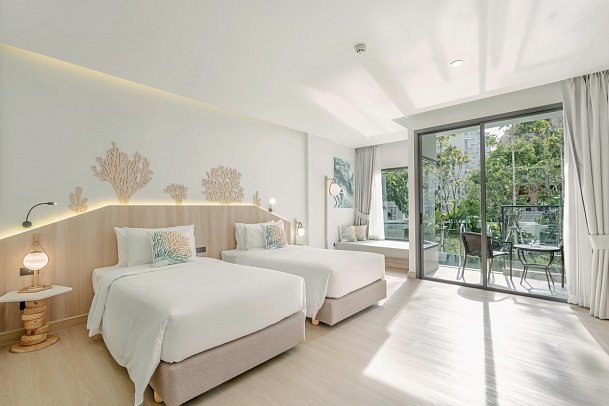 Phuket Emerald Beach Resort - Wohnbeispiel Deluxe Pool Access (Zimmercodierung UDQ)