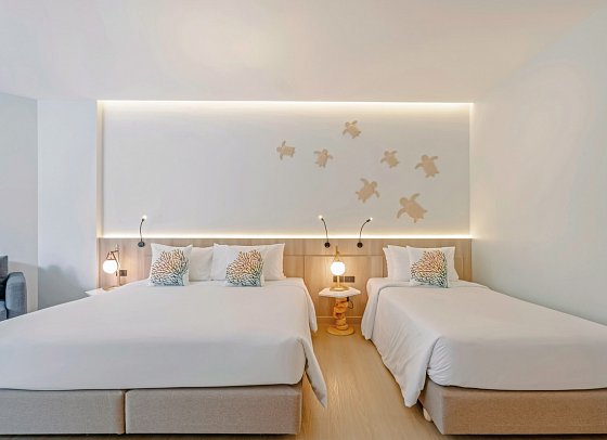 Phuket Emerald Beach Resort - Wohnbeispiel Family Pool Access (Zimmercodierung FBQ)