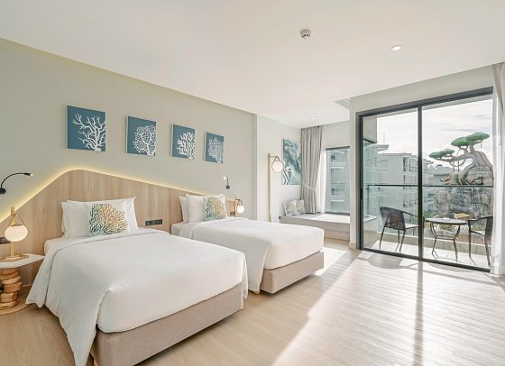Phuket Emerald Beach Resort - Wohnbeispiel Deluxe Pool View (Zimmercodierung UDP)