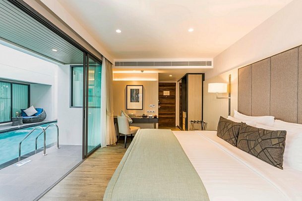 My Beach Resort Phuket - Wohnbeispiel Premier Pool Access (Zimmercodierung UMQ)