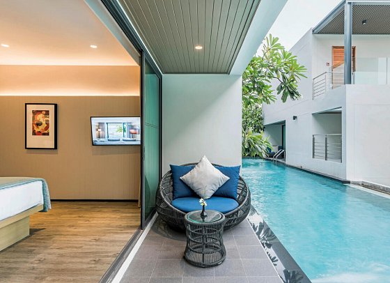 My Beach Resort Phuket - Wohnbeispiel Premier Pool Access (Zimmercodierung UMO)