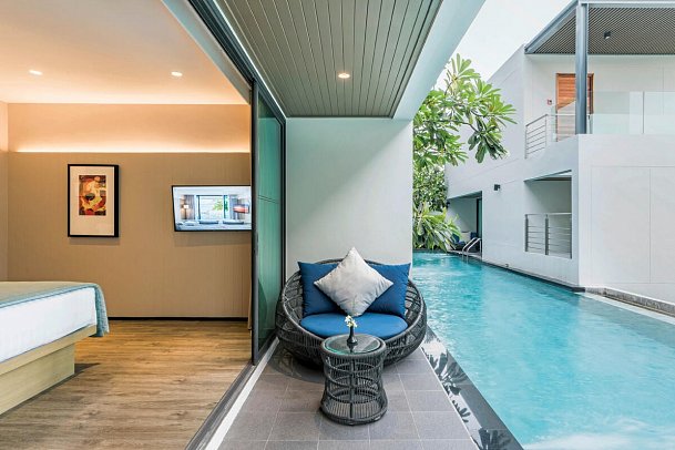 My Beach Resort Phuket - Wohnbeispiel Premier Pool Access (Zimmercodierung UMO)