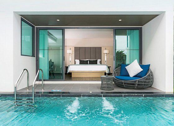 My Beach Resort Phuket - Wohnbeispiel Premier Pool Access (Zimmercodierung UMO)