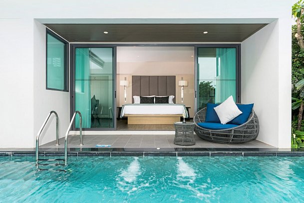 My Beach Resort Phuket - Wohnbeispiel Premier Pool Access (Zimmercodierung UMO)