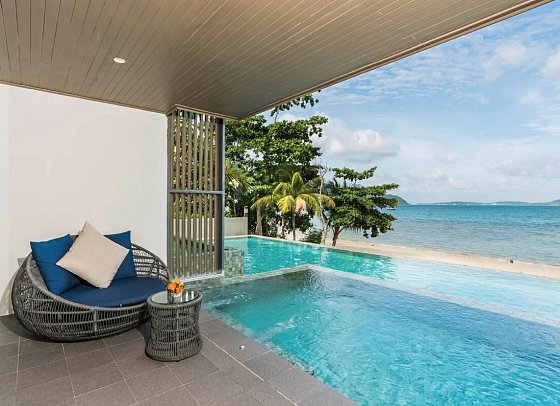 My Beach Resort Phuket - Wohnbeispiel Private Pool Beach Front (Zimmercodierung UBR)