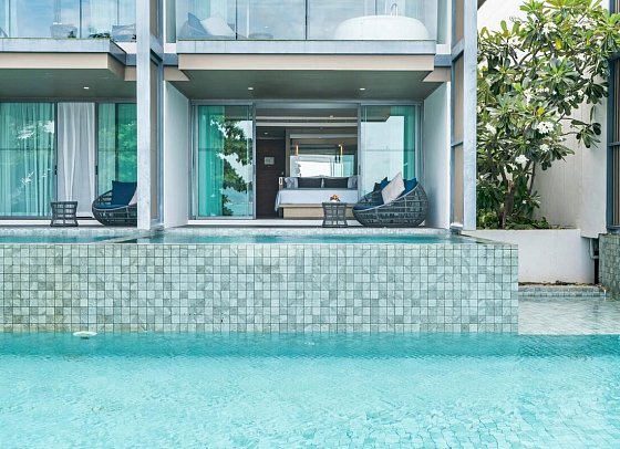 My Beach Resort Phuket - Wohnbeispiel Private Pool Beach Front (Zimmercodierung UBR)