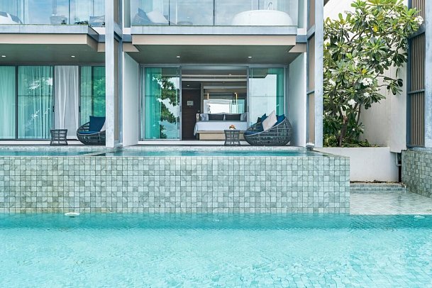 My Beach Resort Phuket - Wohnbeispiel Private Pool Beach Front (Zimmercodierung UBR)