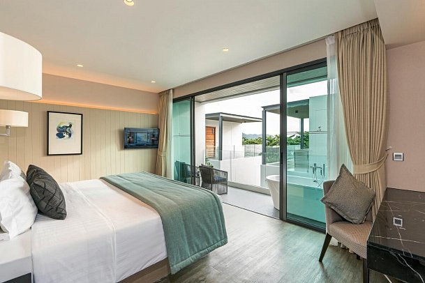 My Beach Resort Phuket - Wohnbeispeil Deluxe Poolview (Zimmercodierung UDP)