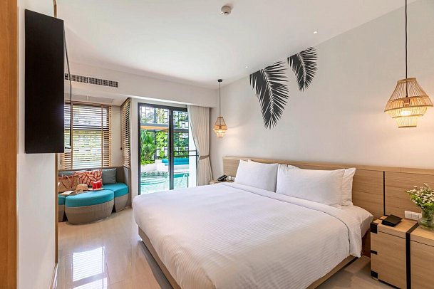 Outrigger Surin Beach Resort - Wohnbesiepiel Deluxe Pool Access (Zimmercodierung UDQ)