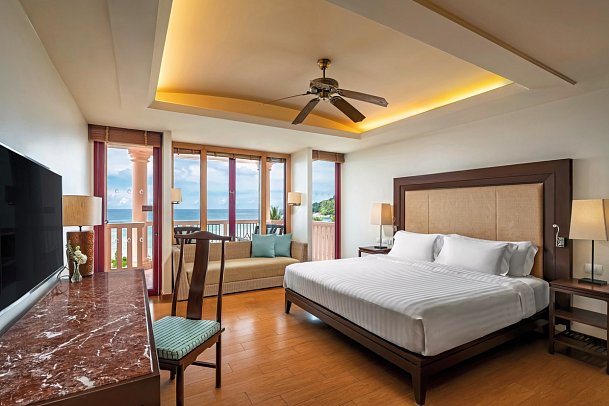 Centara Grand Beach Resort Phuket - Wohnbeispiel Deluxe Ocean View (Zimmercodierung UDM)